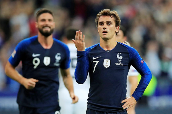 Pháp thắng Đức : 2 - 1