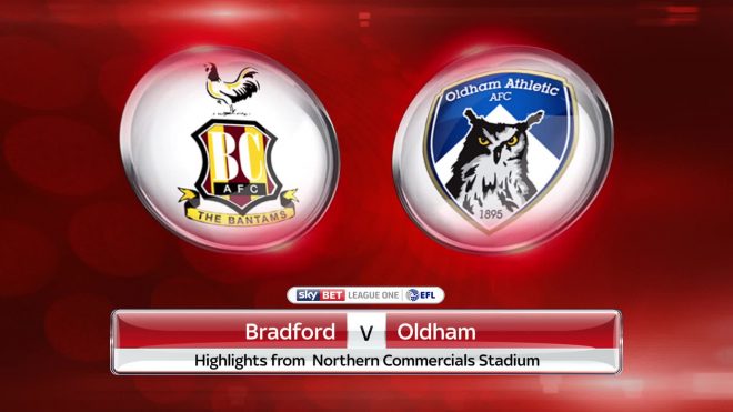 Nhận định Bradford City vs Oldham, 01h30 ngày 10/10: EFL Trophy