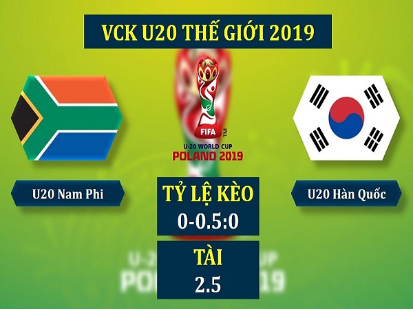 Nhận định U20 Nam Phi vs U20 Hàn Quốc, 1h30 ngày 29/05