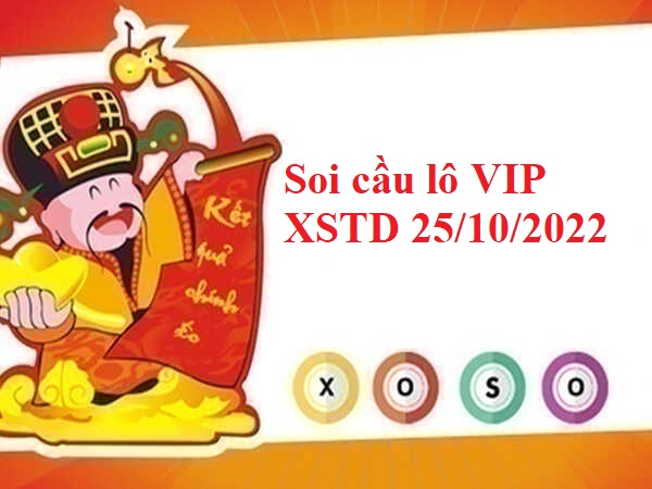 Soi cầu lô VIP XSTD 25/10/2022 hôm nay