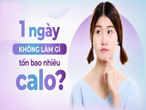 1 ngày không làm gì tốn bao nhiêu calo? Lượng calo cần nạp