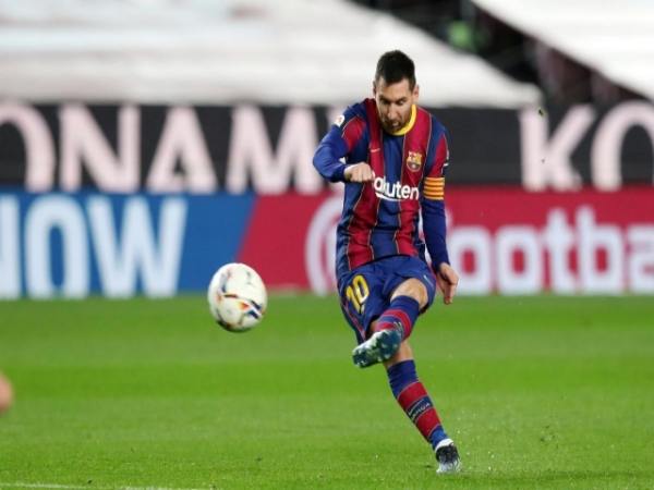 Messi trong màu áo Barca